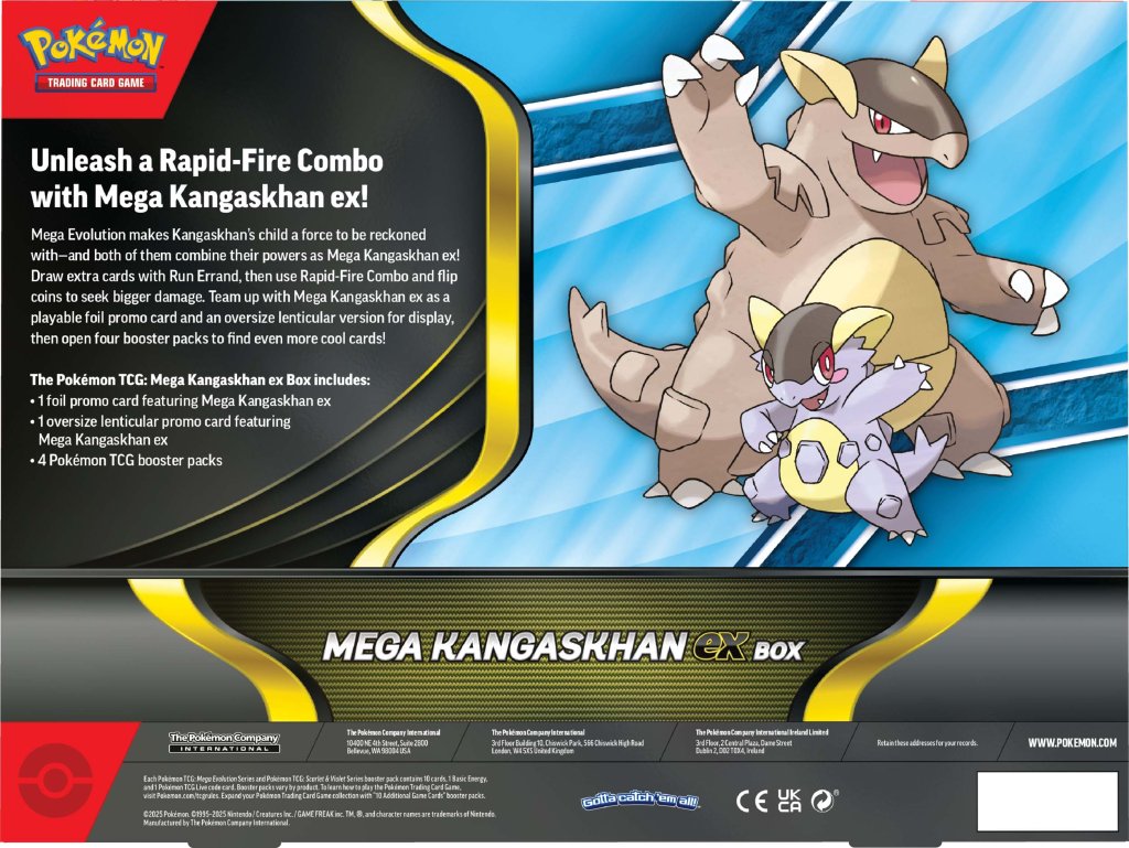 Pokemon - TCG - Mega Kangaskhan ex Box