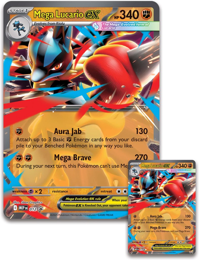 Pokemon - TCG - Mega Lucario ex Figure Collection