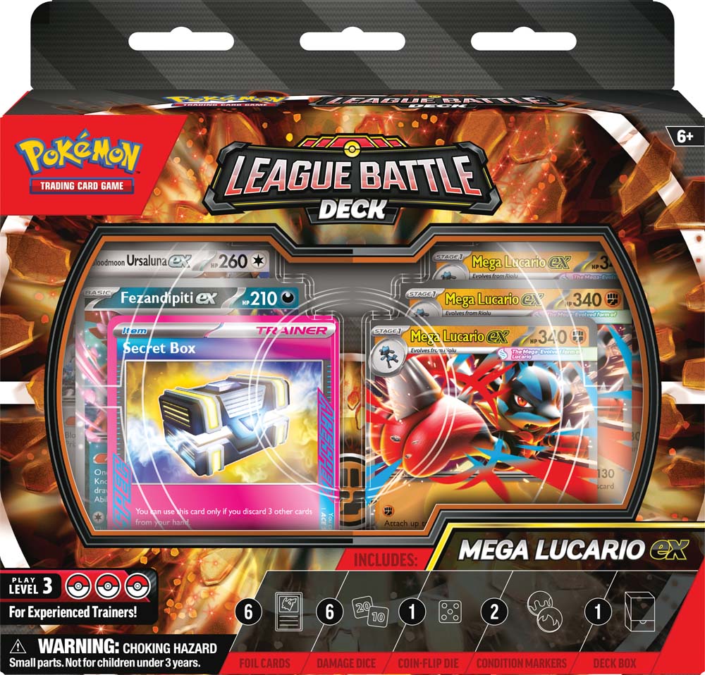 Pokemon - TCG - Mega Lucario ex League Battle Deck