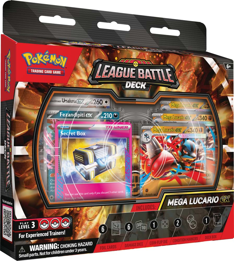 Pokemon - TCG - Mega Lucario ex League Battle Deck
