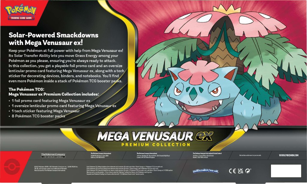 Pokemon - TCG - Mega Venusaur ex Premium Collection