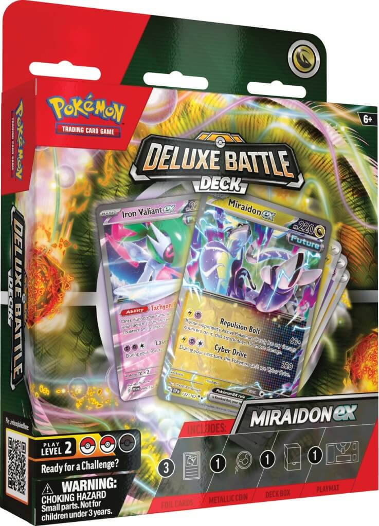 Pokemon - TCG - Miraidon ex / Koraidon ex Deluxe Battle Deck