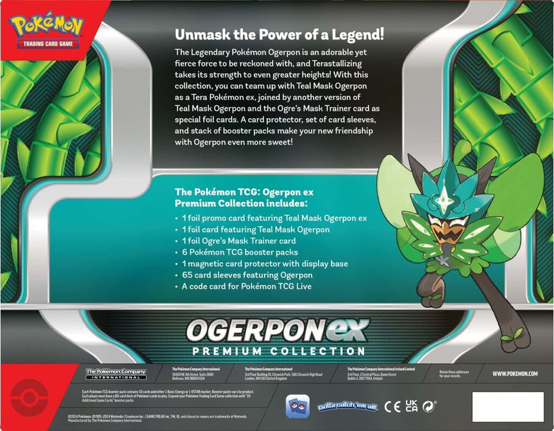 Pokemon - TCG - Ogerpon ex Premium Collection Box