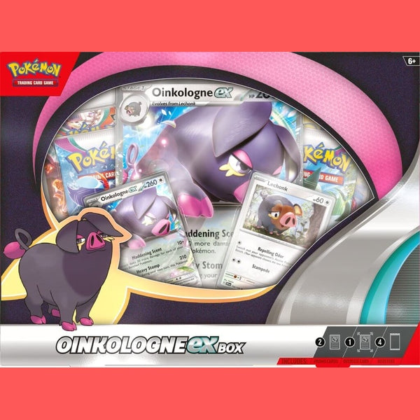pokmon - trading card game: oinkologne ex box TCG 158/198 Scarlet & placed immediately into protective sleeves Pokemon Scarlet & Violet Oinkologne