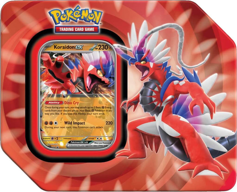 Pokemon - TCG - Paldea Legends Tin - Collectible Madness