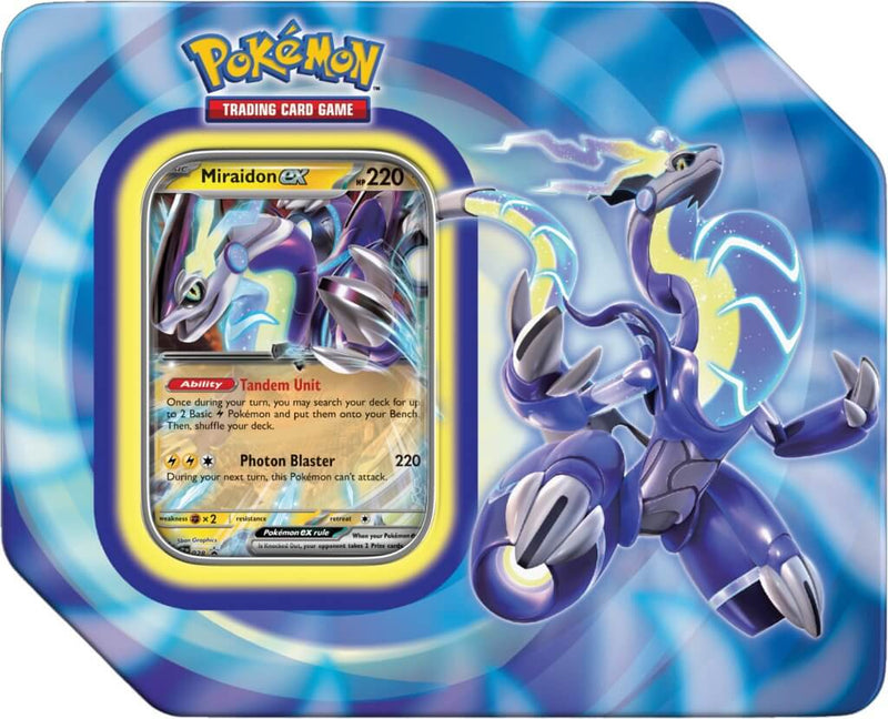 Pokemon - TCG - Paldea Legends Tin - Collectible Madness