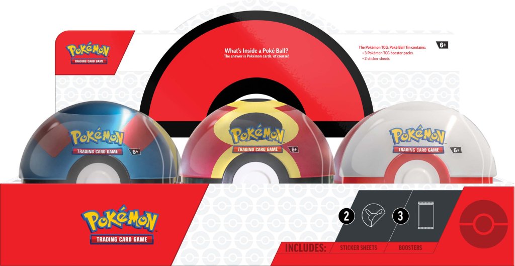 Pokemon - TCG - Pokeball Tins - Q4 2025