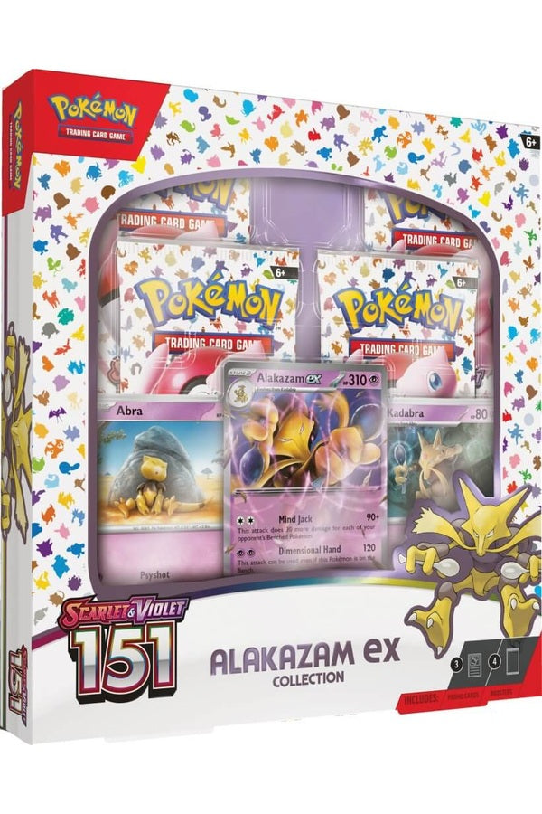 Pokemon - TCG - Scarlet & Violet 151 Collection—Alakazam ex - Collectible Madness