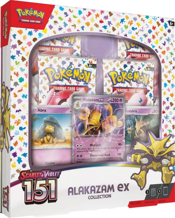 Pokemon - TCG - Scarlet & Violet 151 Collection—Alakazam ex - Collectible Madness