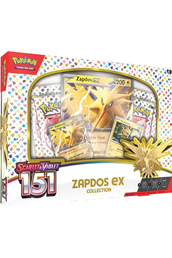 Pokemon - TCG - Scarlet & Violet 151 Collection—Zapdos ex - Collectible Madness