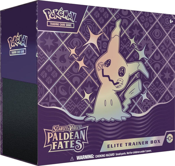 Pokemon - TCG - Scarlet & Violet 4.5 Paldean Fates Elite Trainer Box