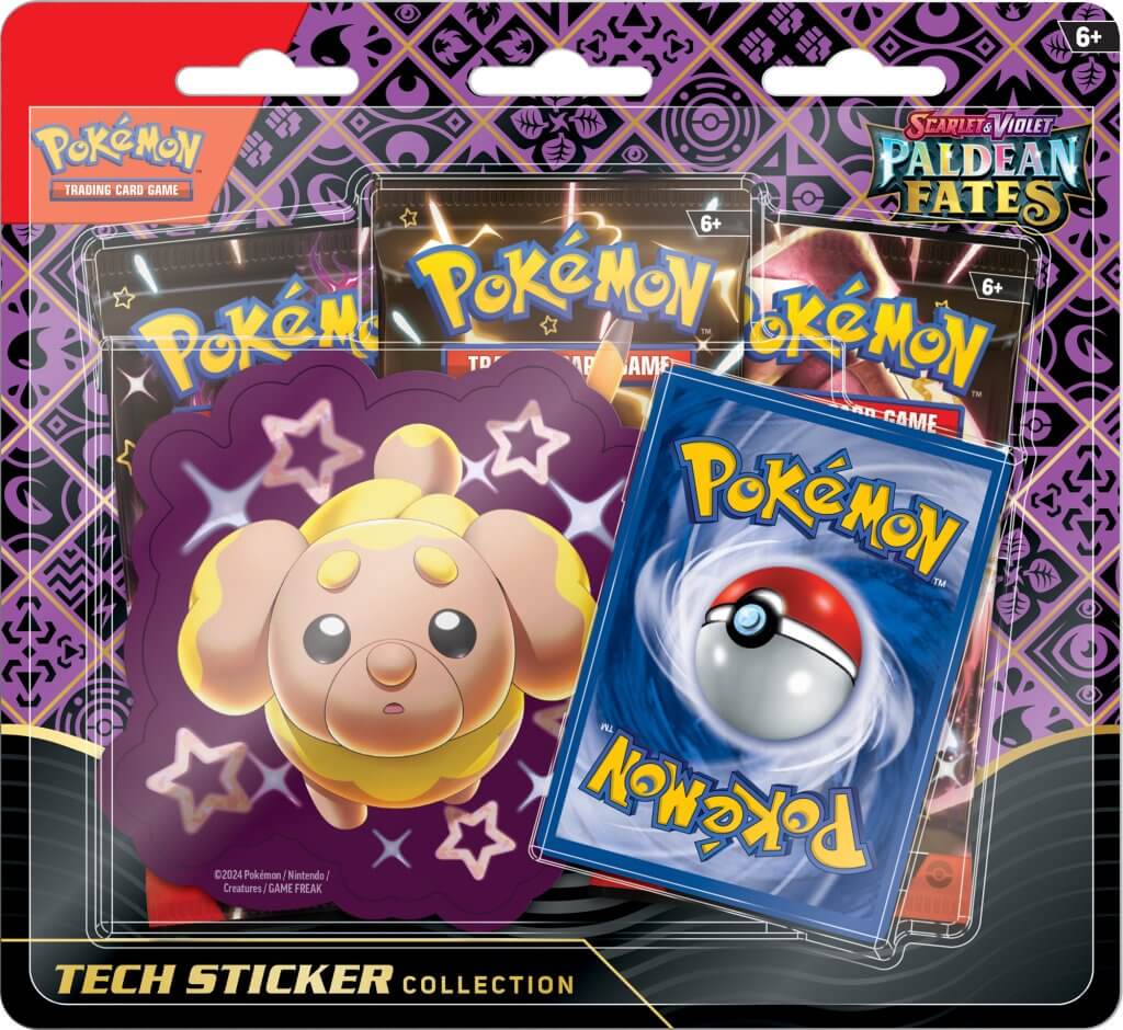 Pokemon - TCG - Scarlet & Violet 4.5 Paldean Fates Tech Sticker Blister