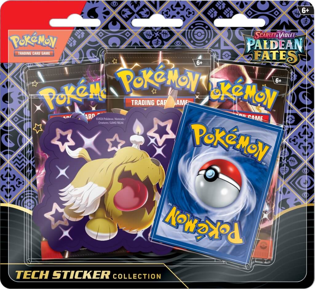 Pokemon - TCG - Scarlet & Violet 4.5 Paldean Fates Tech Sticker Blister