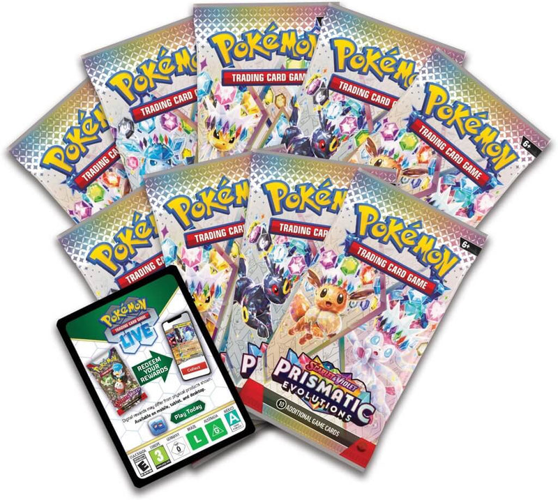 Pokemon - TCG - Prismatic Evolutions Elite Trainer Box Options