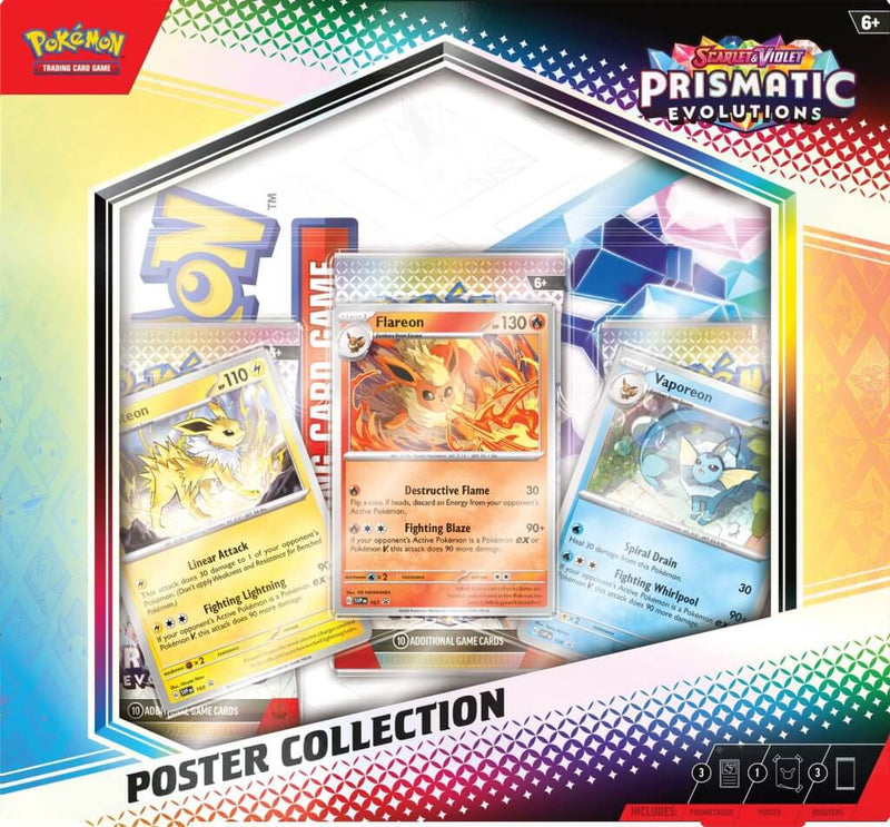 Pokemon - TCG - Prismatic Evolutions Poster Collection