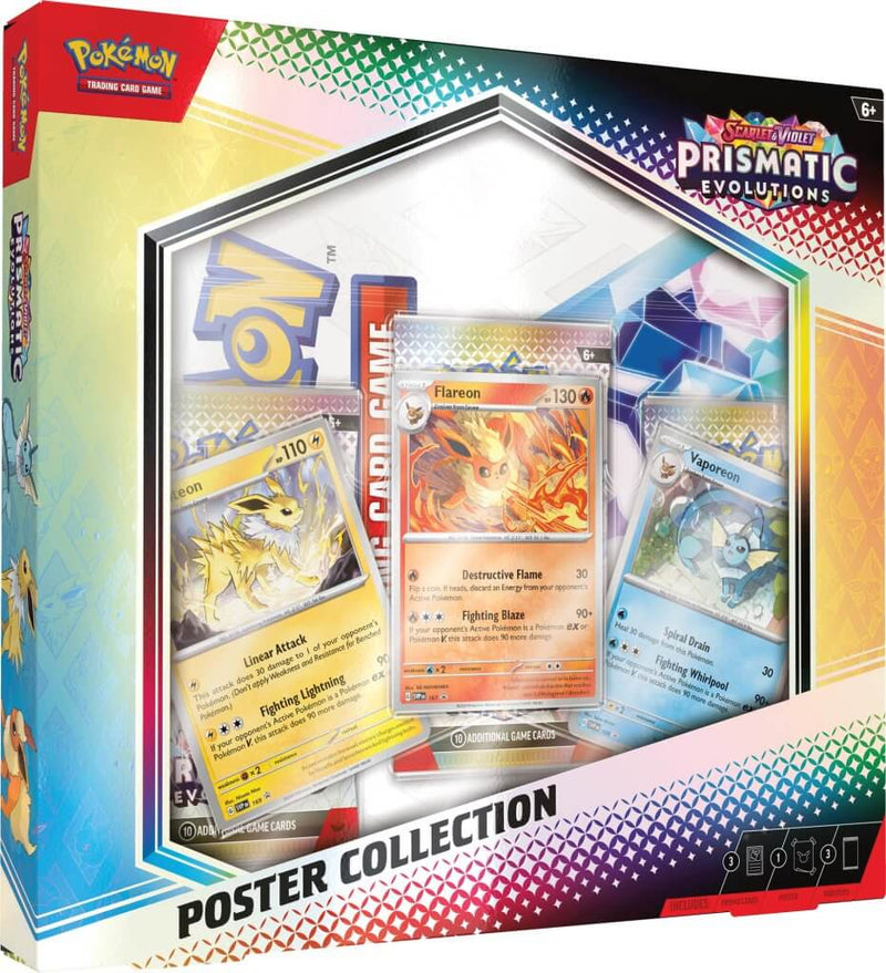 Pokemon - TCG - Prismatic Evolutions Poster Collection