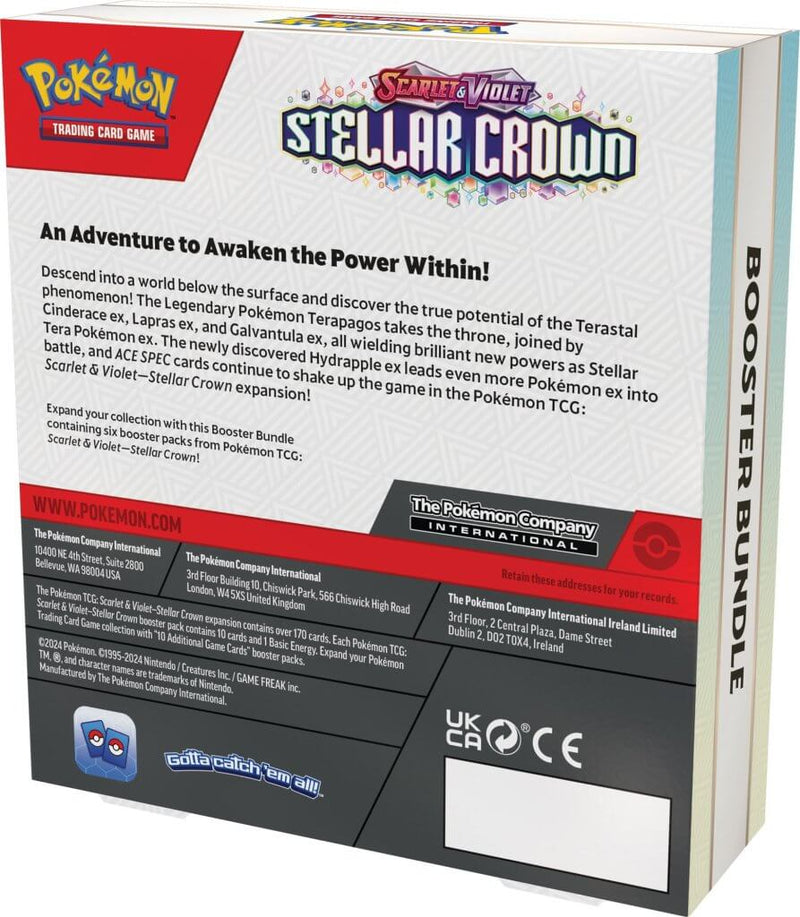 Pokemon - TCG - Stellar Crown Booster Bundle