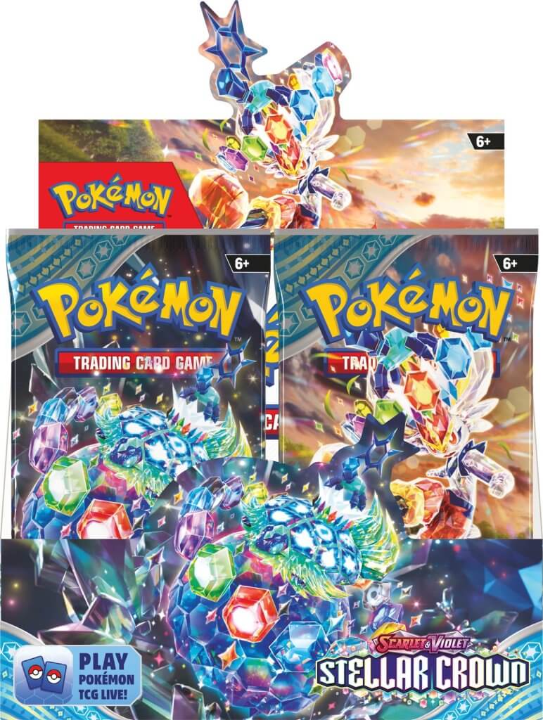 Pokemon - TCG - Stellar Crown Booster Box Options