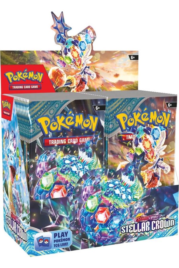 Pokemon - TCG - Stellar Crown Booster Box Options