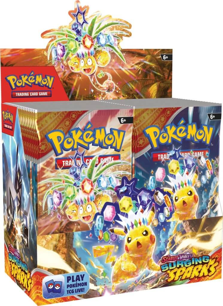 Pokemon - TCG - Surging Sparks Booster Box Bundle