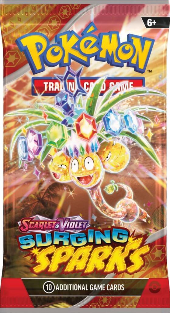 Pokemon - TCG - Surging Sparks Booster Pack Options