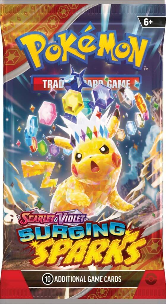 Pokemon - TCG - Surging Sparks Booster Pack Options