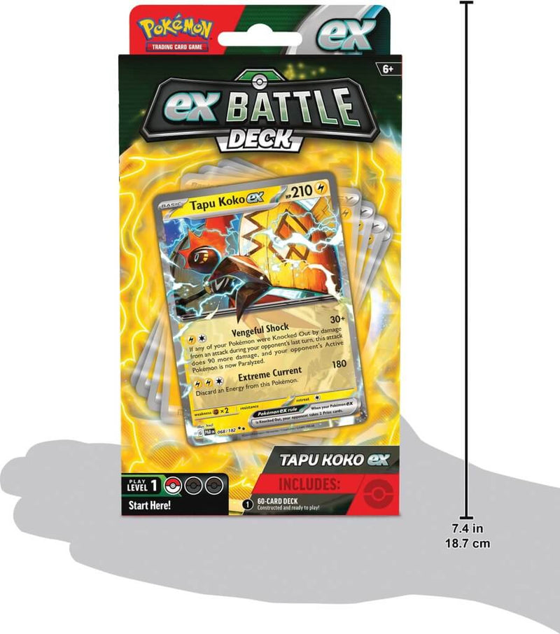 Pokemon - TCG - Tapu Koko ex / Iron Leaves ex Battle Deck