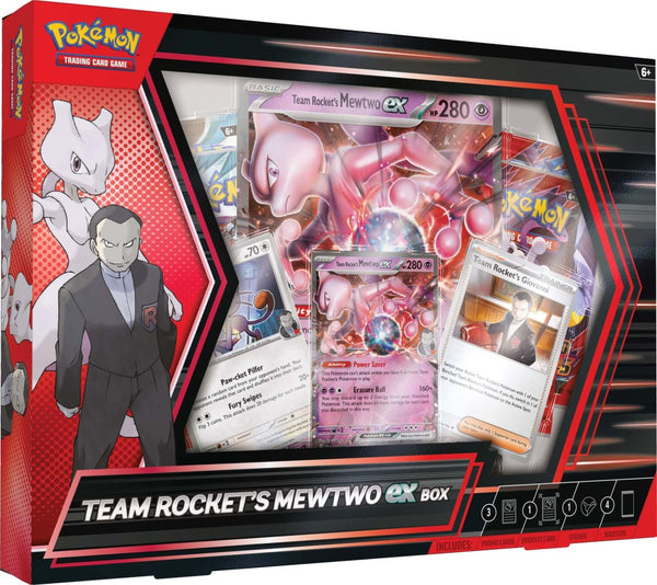 Pokemon - TCG - Team Rocket's Mewtwo ex Box