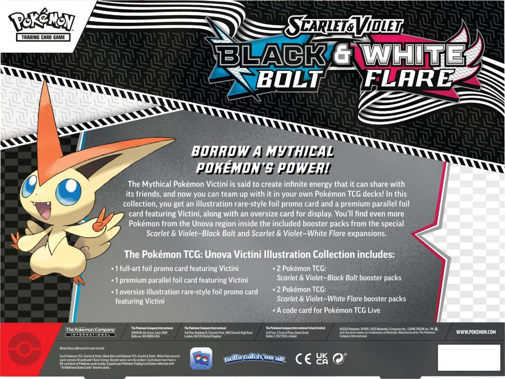 pokmon - trading card game: unova victini illustration collection Pokmon TCG: Unova Victini Illustration Collection Dee Pop Culture and Gifts