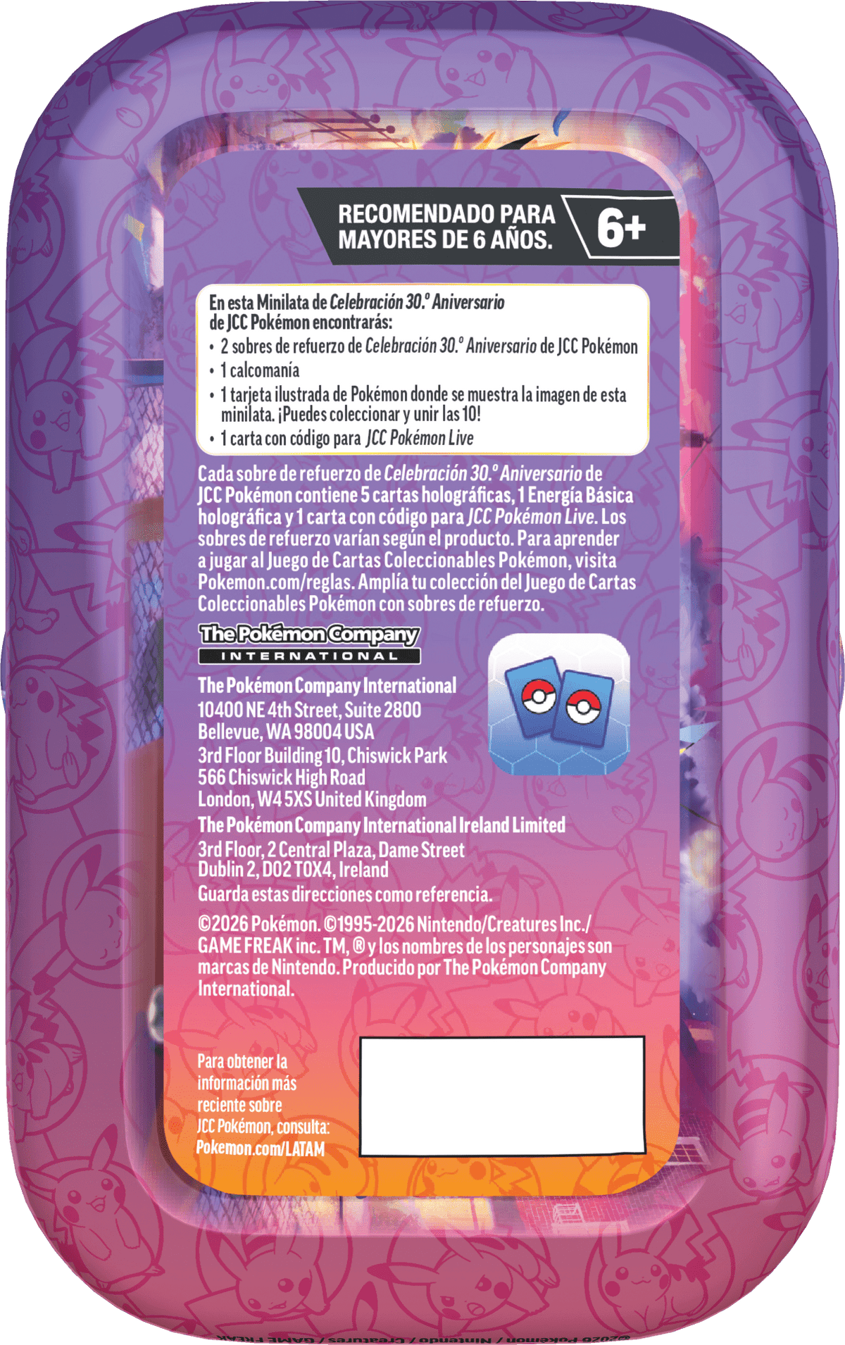 Pokemon - TCG - 30th Celebration Mini Tin