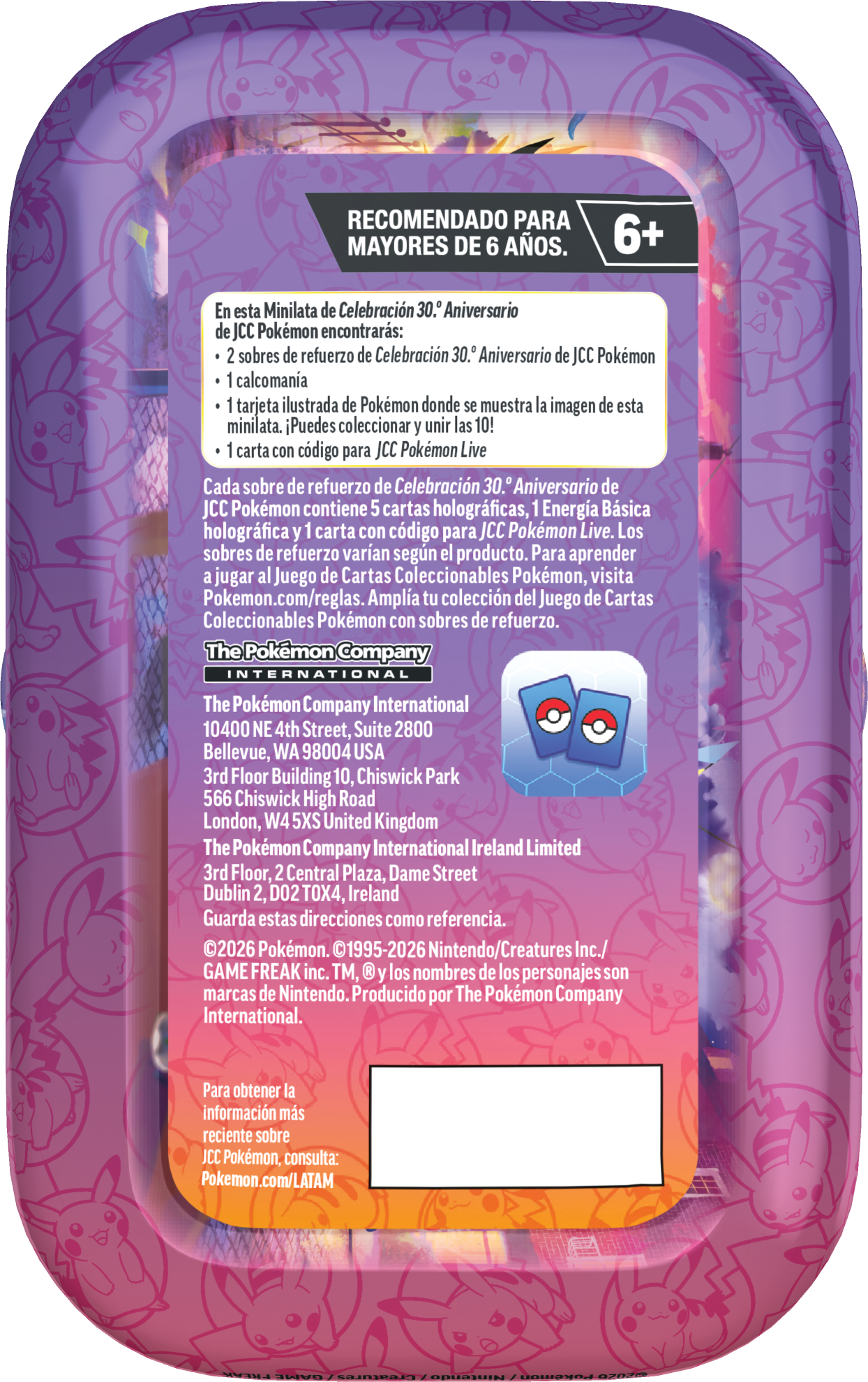Pokemon - TCG - 30th Celebration Mini Tin