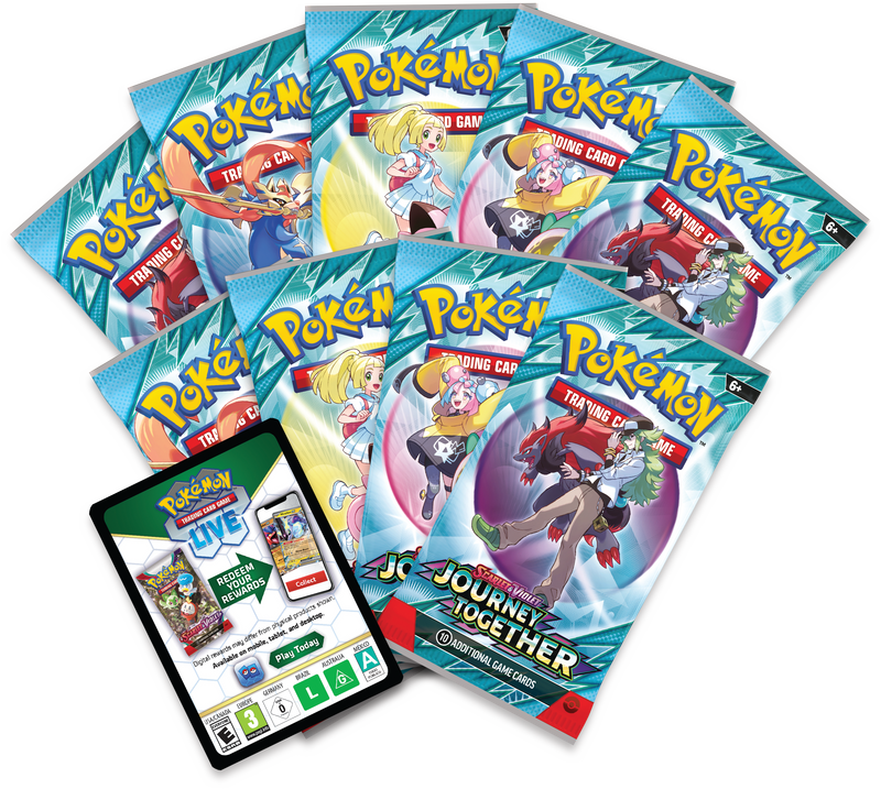 Pokemon - TCG - Journey Together Elite Trainer Box Options