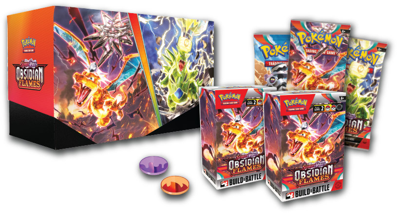 Pokemon - TCG - Obsidian Flames Build & Battle Stadium - Collectible Madness