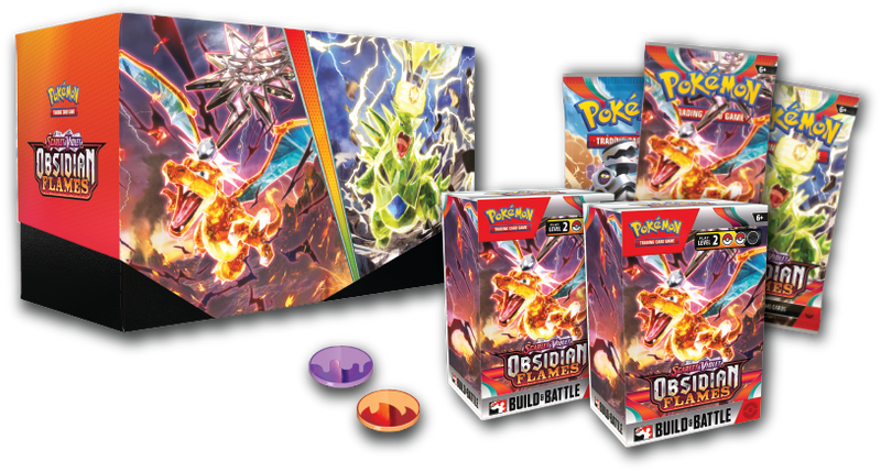 Pokemon - TCG - Obsidian Flames Build & Battle Stadium - Collectible Madness