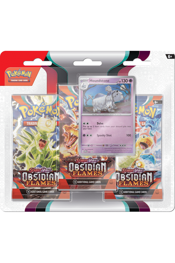 Pokemon - TCG - Obsidian Flames Three Pack Booster Blister - Collectible Madness