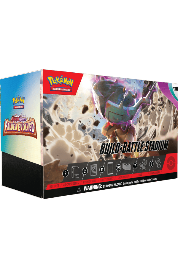 Pokemon - TCG - Paldea Evolved Build & Battle Stadium - Collectible Madness