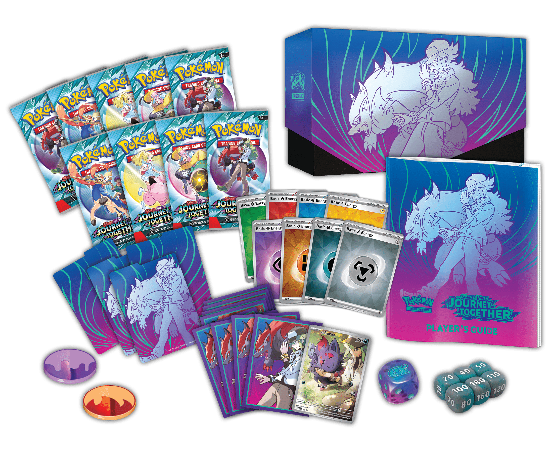 Pokemon - TCG - Journey Together Elite Trainer Box Options