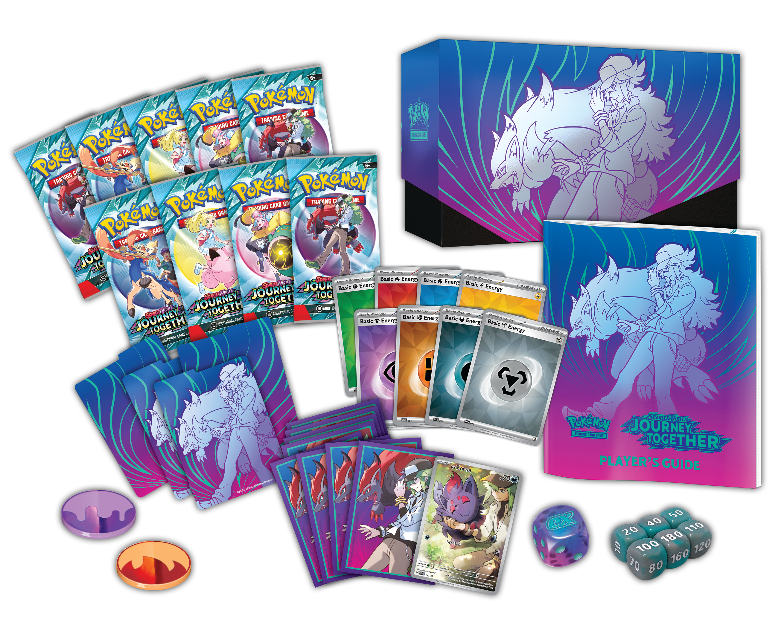Pokemon - TCG - Journey Together Elite Trainer Box Options