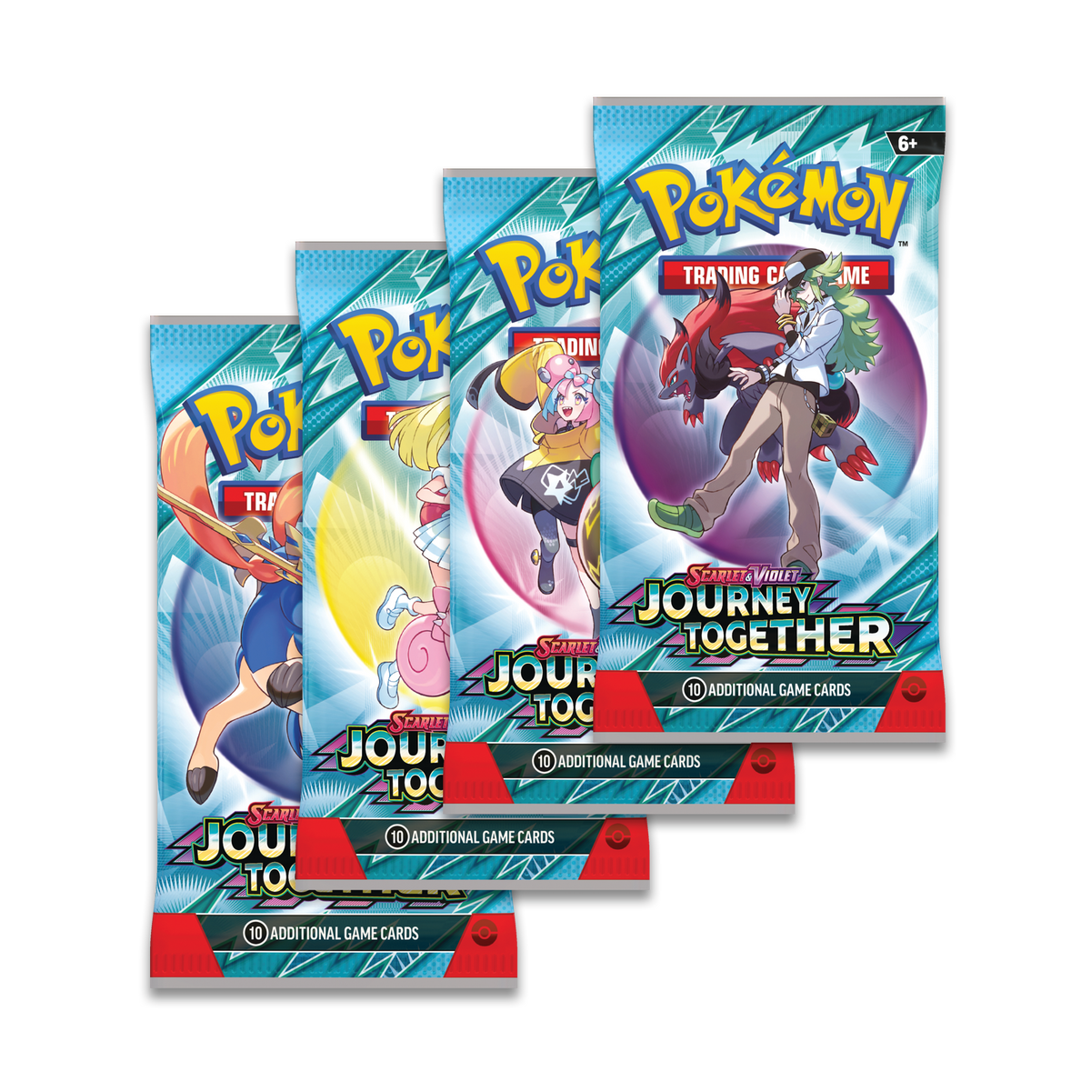Pokemon - TCG - Journey Together Booster Pack Options
