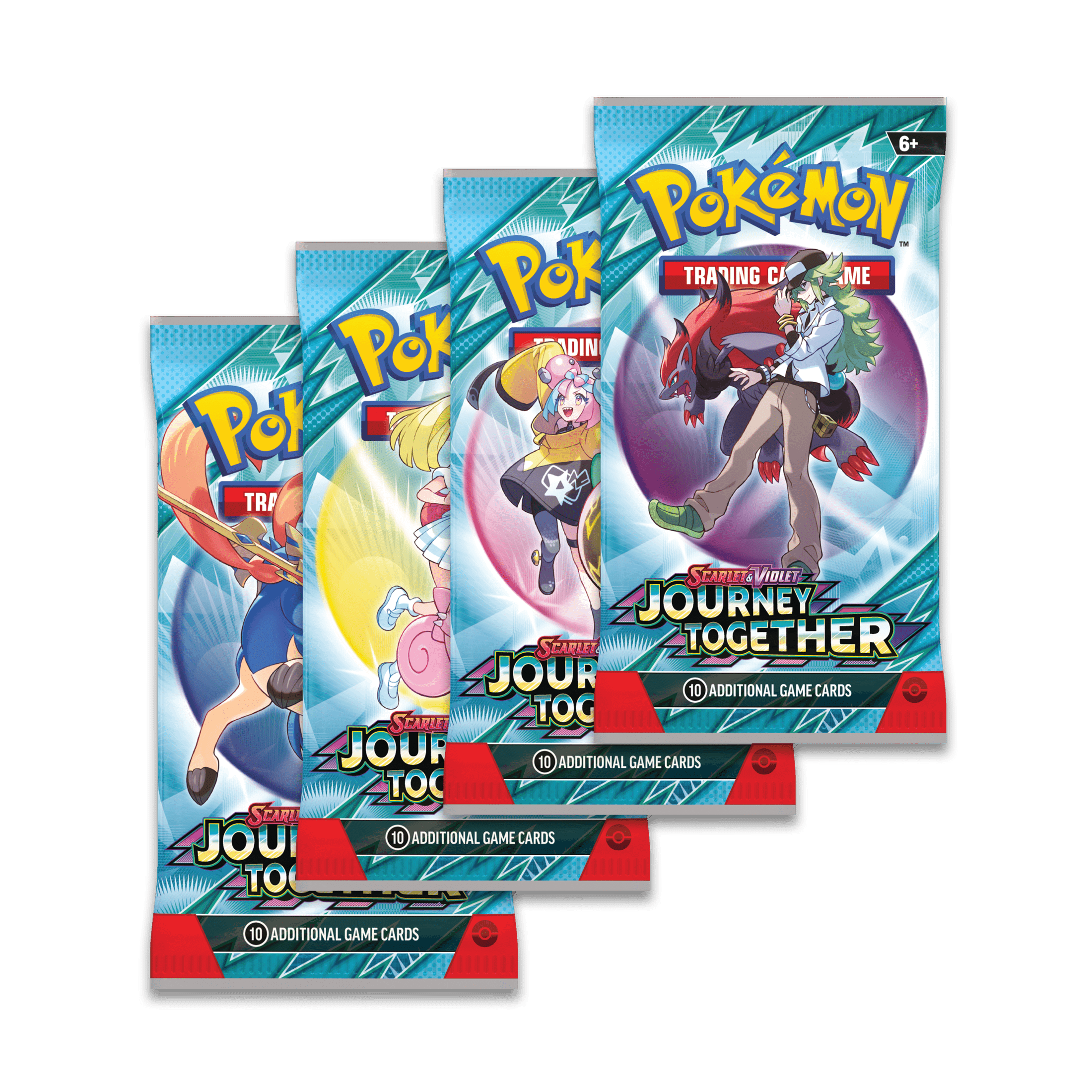 Pokemon - TCG - Journey Together Booster Pack Options
