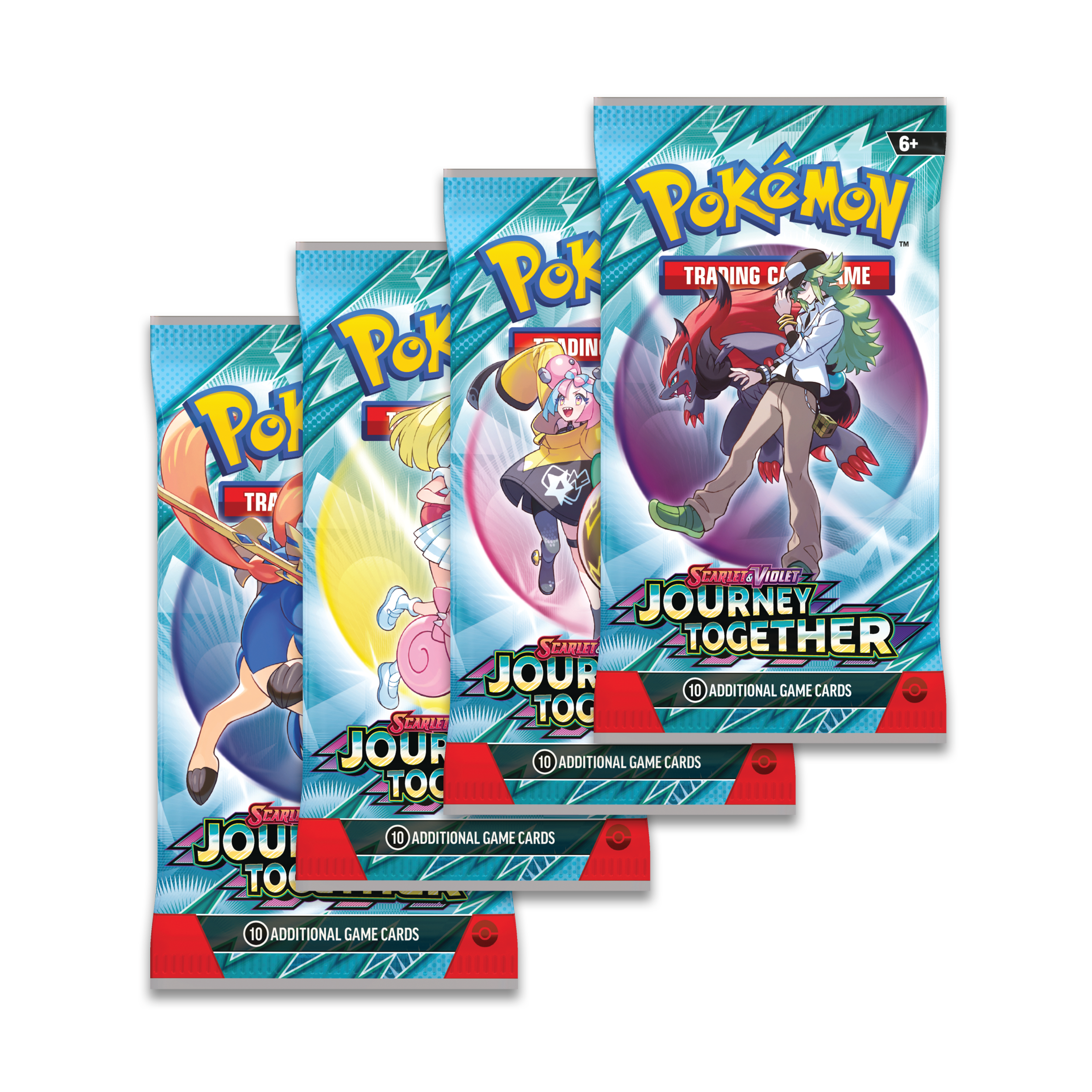 Pokemon - TCG - Journey Together Booster Pack Options