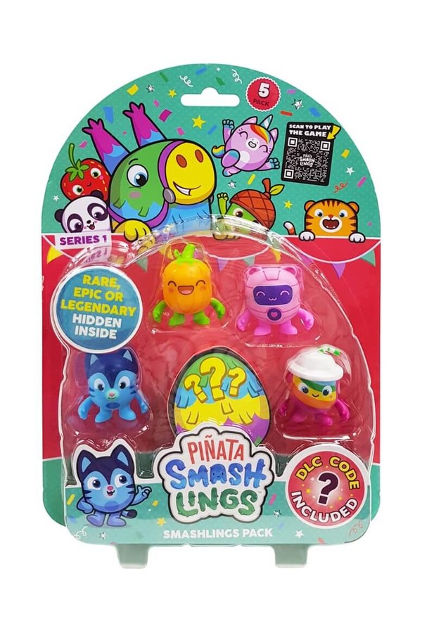 PIÑATA SMASHLINGS 5 Figure Packs