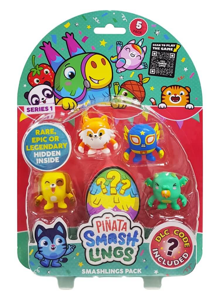 PIÑATA SMASHLINGS 5 Figure Packs