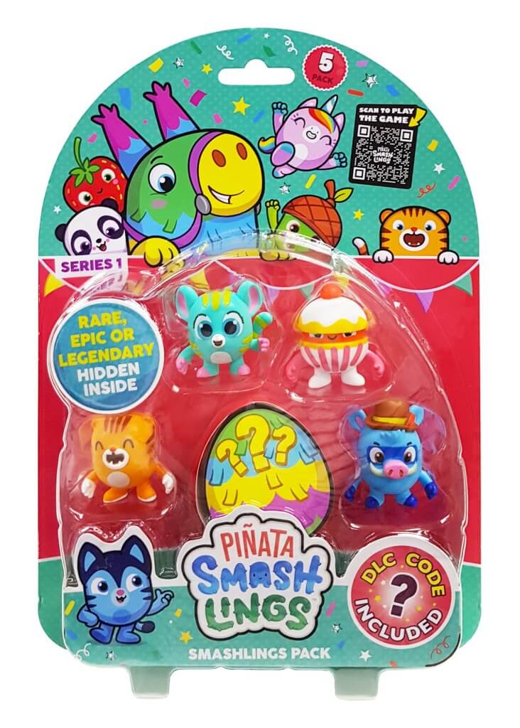 PIÑATA SMASHLINGS 5 Figure Packs