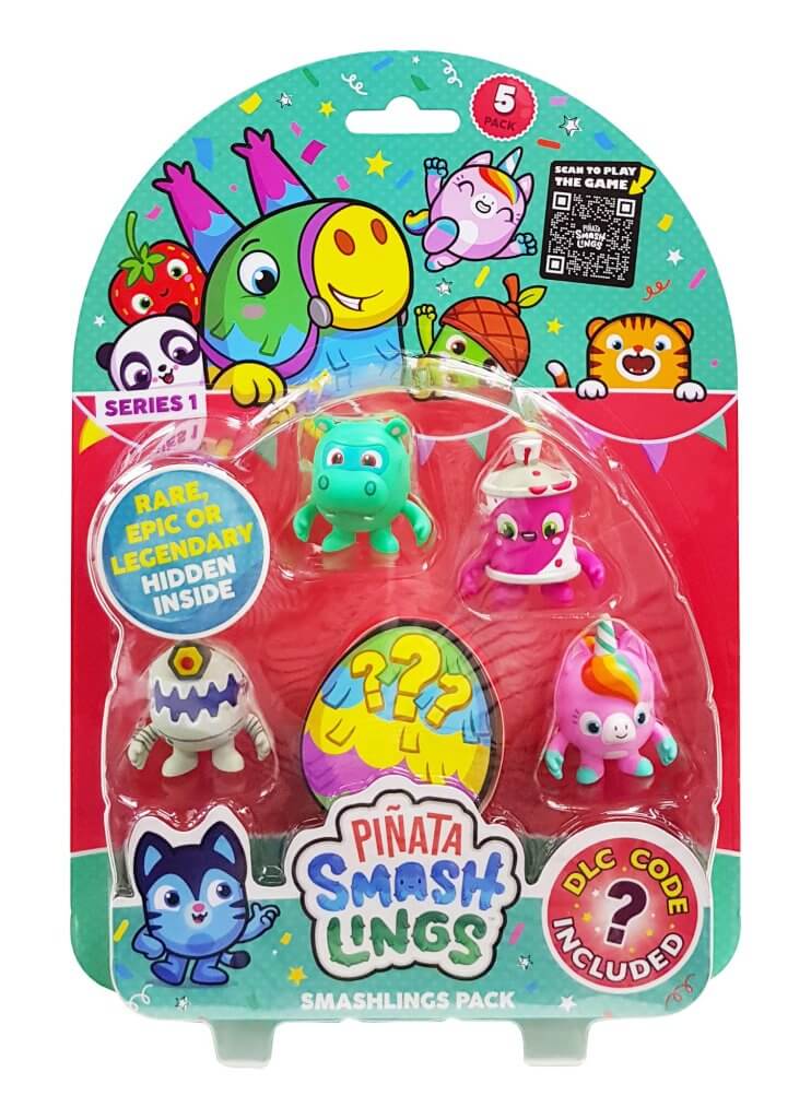 PIÑATA SMASHLINGS 5 Figure Packs