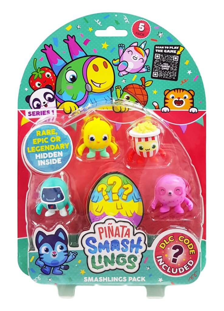 PIÑATA SMASHLINGS 5 Figure Packs
