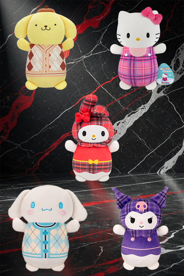 SQUISHMALLOWS 10" HugMees Hello Kitty and Friends Assortment