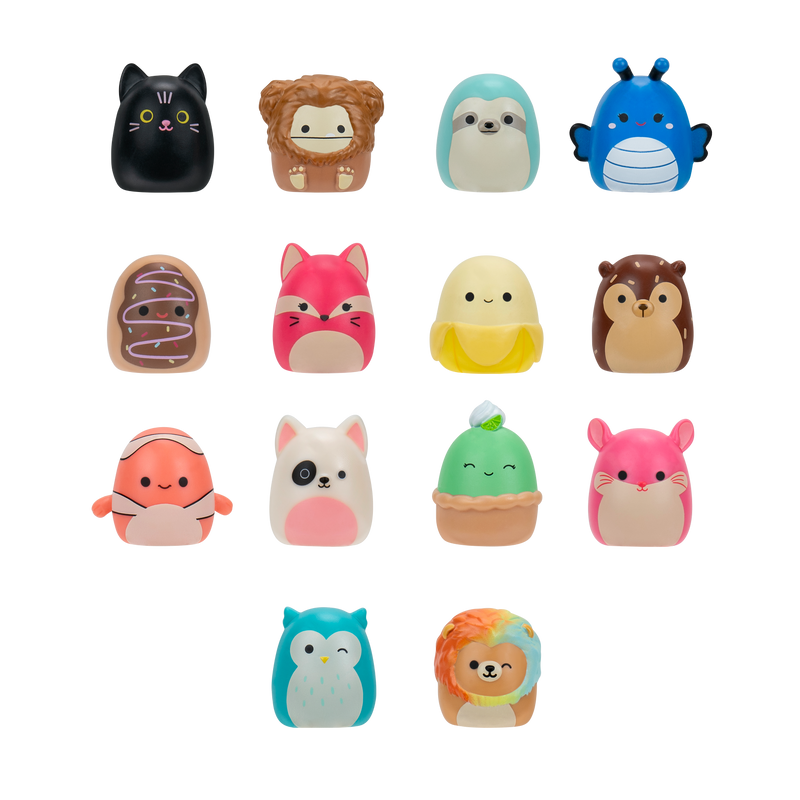 SQUISHMALLOWS - Squish-A-Longs Collectibles 14 Pack Assorted