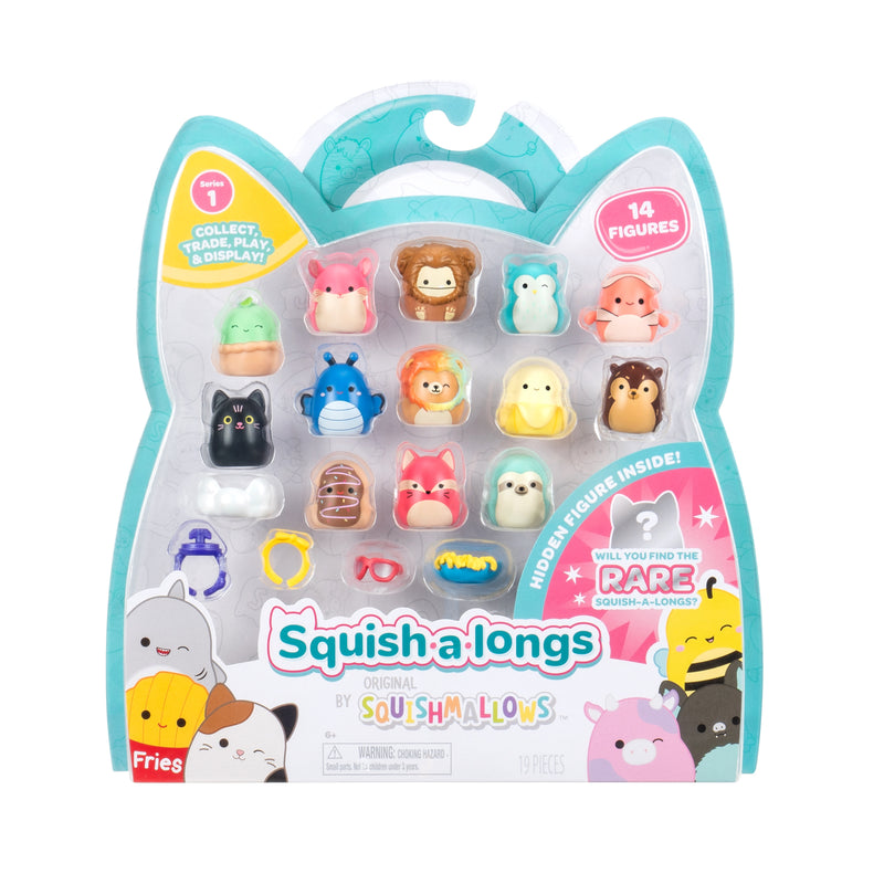 SQUISHMALLOWS - Squish-A-Longs Collectibles 14 Pack Assorted