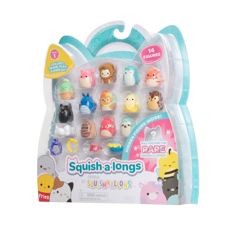 SQUISHMALLOWS - Squish-A-Longs Collectibles 14 Pack Assorted